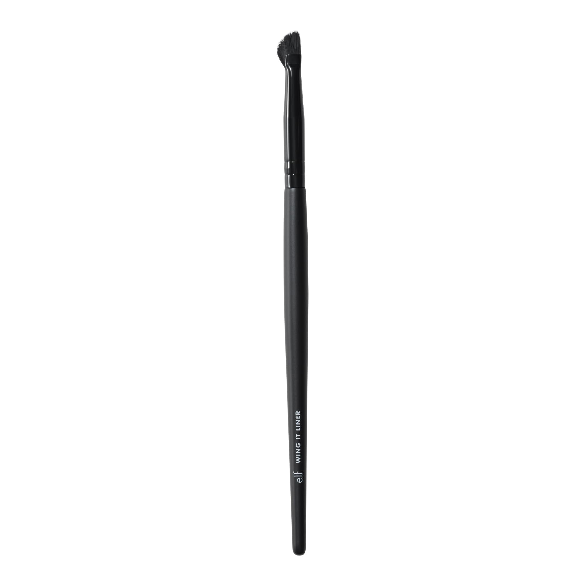 e.l.f. Wing It Liner Brush, Curved Eyeliner Brush For Creating a Precise Winged Look, Made With Synthetic Bristles, Vegan & Cruelty-Free